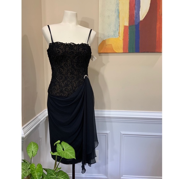 Nipon Night Neiman Marcus Cocktail Silk Dress - Picture 1 of 7